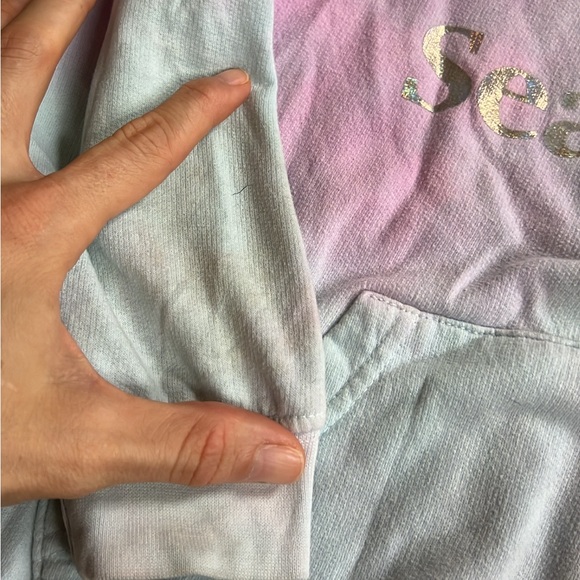 Sea World parks tye dye hoodie size YXS - Picture 2 of 3